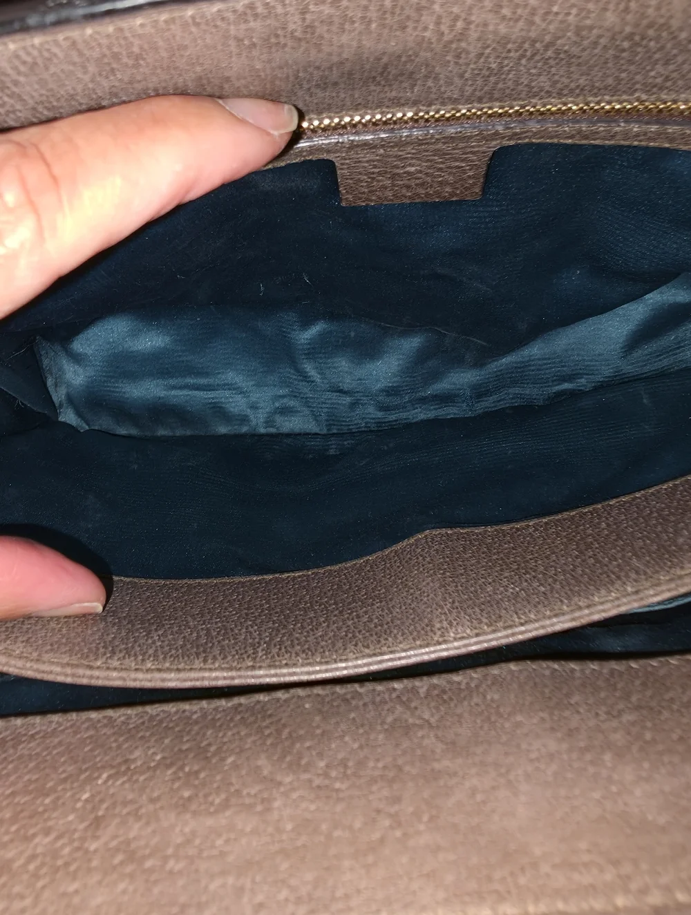 💯 Authentic Gucci Brown GG Supreme Canvas Ophidia Shoulder Bag Medium(Free COA) - Picture 7 of 16